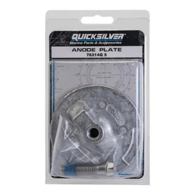 Quicksilver 76214Q5 Aluminium Anode Plate für Mercury, Mariner, Force & MerCruiser Antriebe