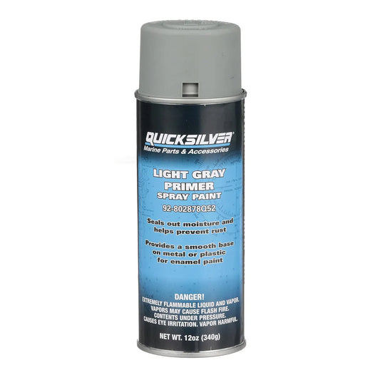 Quicksilver 802878Q52 – Light Gray Primer Spray Paint (340 g)