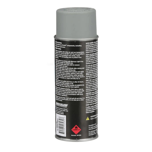 Quicksilver 802878Q52 – Light Gray Primer Spray Paint (340 g)