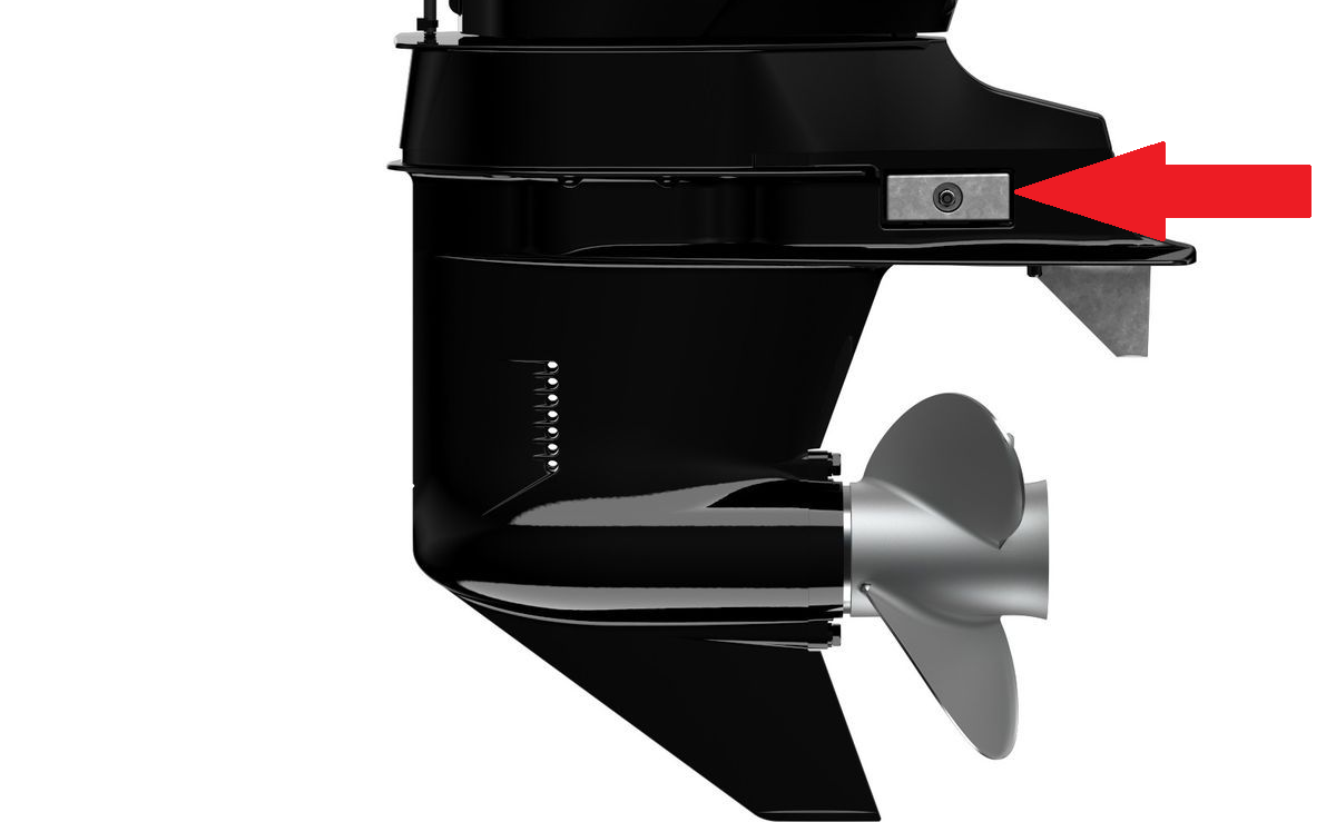 Quicksilver 826134Q – Side Pocket Aluminium-Anode für Mercury, Mariner & Force Außenborder