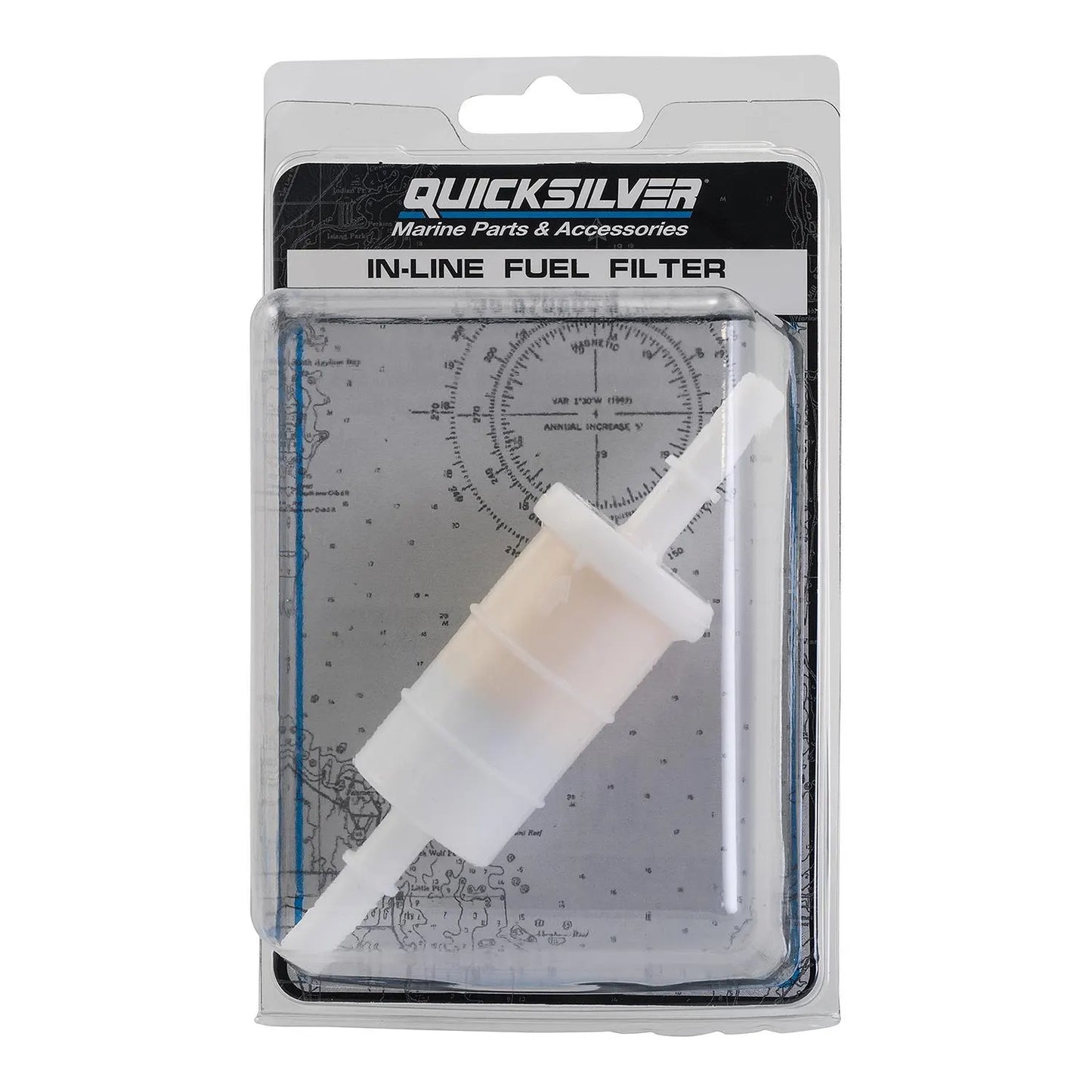 Quicksilver 879885Q Inline-Kraftstofffilter für Mercury & Mariner Außenborder