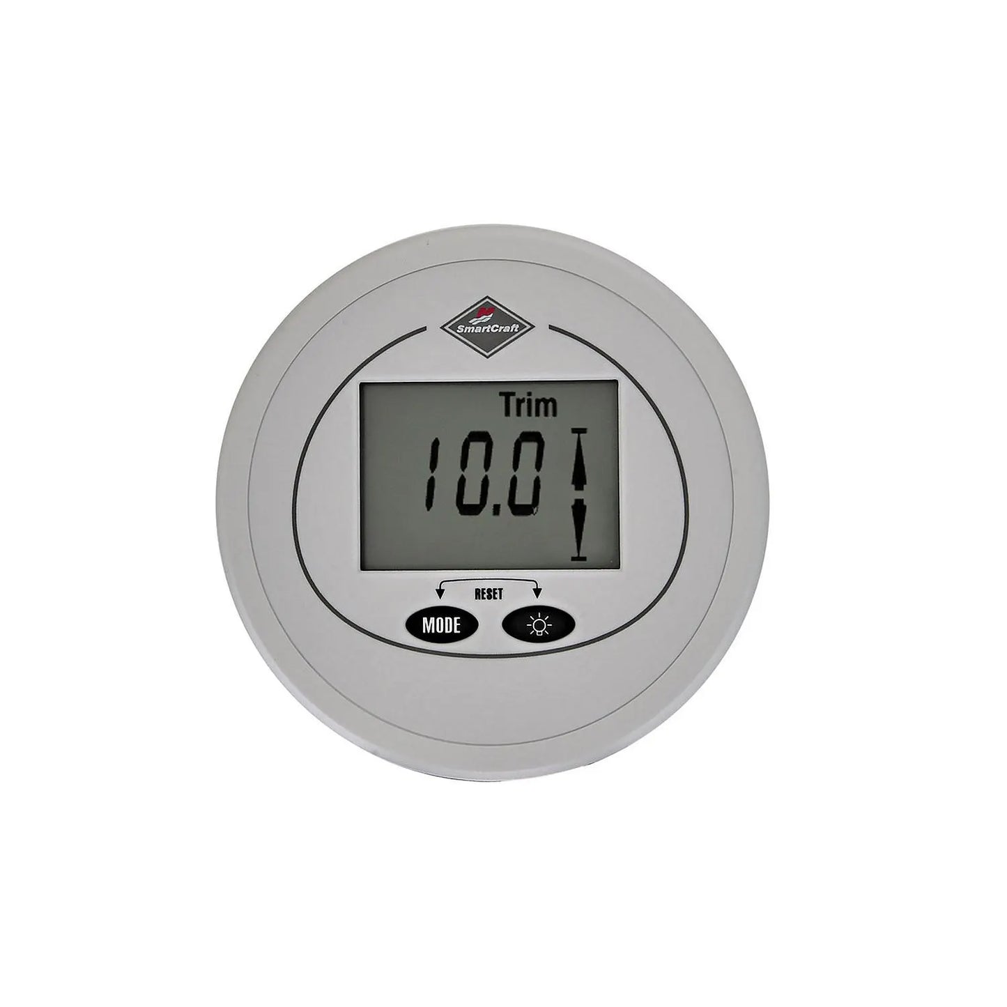 Mercury SmartCraft SC1000 System Monitor – Frontmontage, rund, weiß (892219K20)