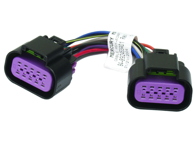Mercury SmartCraft CAN‑Adapter 10‑Pin – weiblich/weiblich, Kurzadapter ca. 10 cm (8M0207791)
