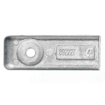 Quicksilver 893404 Aluminium‑Anode –für Power‑Trim‑Platte für Mercury Verado L6 200–400 PS