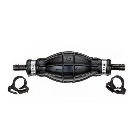 Quicksilver 8M0054313 Pumpenball mit 2 Schlauchschellen für 5/16 Zoll (8 mm) Kraftstoffleitungen