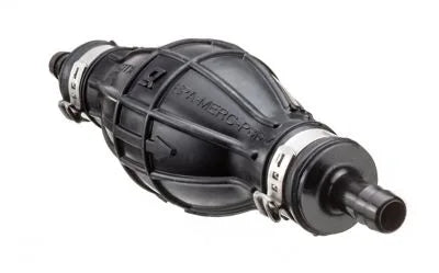 Quicksilver 8M0054313 Pumpenball mit 2 Schlauchschellen für 5/16 Zoll (8 mm) Kraftstoffleitungen