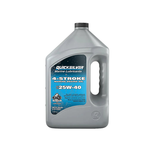 Quicksilver 4-Takt 25W-40 mineralisch Motoröl 4 Liter
