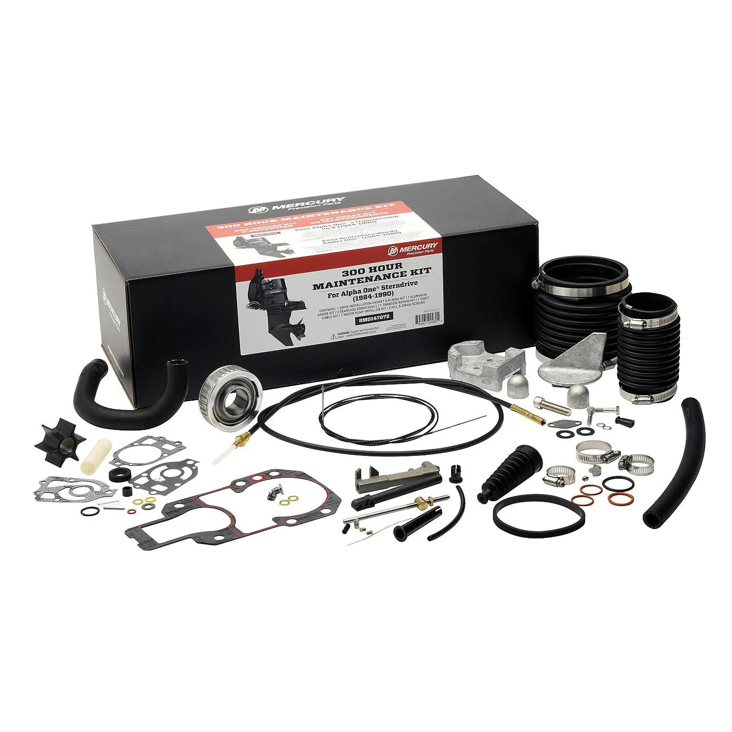 Mercury 300-Stunden Wartungskit – 8M0147072 für MerCruiser Alpha One Sterndrive