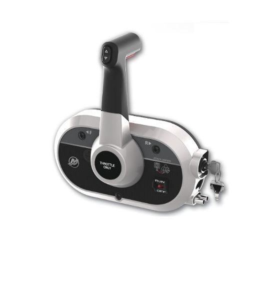 Mercury Side Mount Remote Control mit Trim – 14‑Pin, 4,6 m Kabel, Non‑DTS (8M0176287)