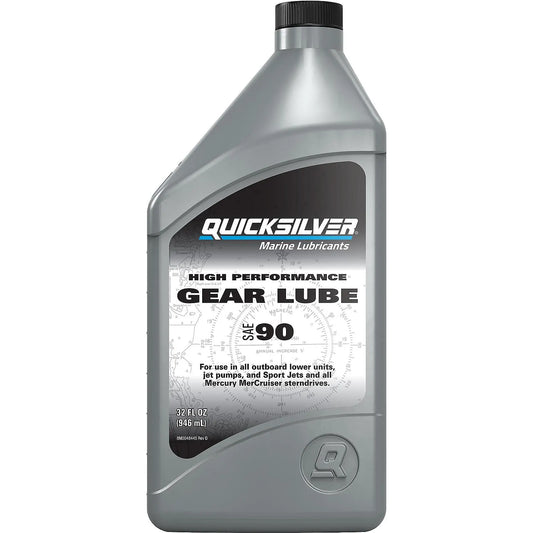 Quicksilver SAE 90 High Performance Getriebeöl – 1 Liter