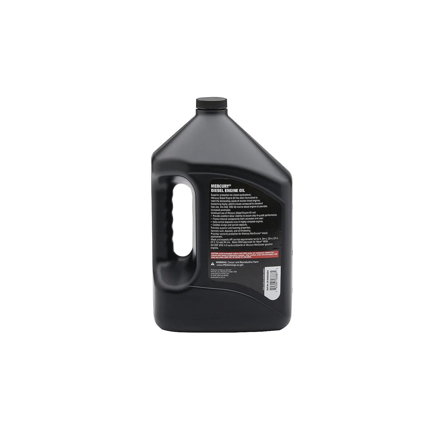Mercury 15W-40 Heavy Duty Diesel Motoröl 1 Gallone 3,78 Liter 8M0228449