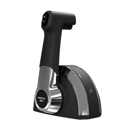 Mercury MCC 4500 Console Mount GEN II – Einhebel‑Fernbedienung für Außenborder mit Trim, Chrom (8M4507538)