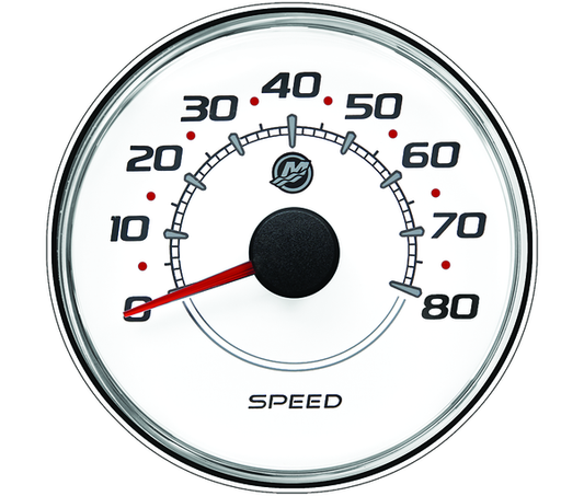Mercury SC100 SmartCraft Speedometer 85 mm weiß – 8M0052874