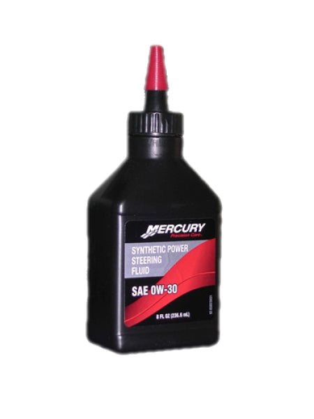 Mercury SAE 0W-30 Full Synthetic Power Steering Fluid – 237 ml - 858076K01