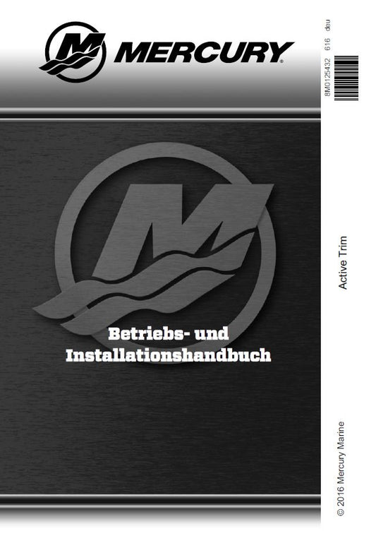 Mercury Smartcraft Active Trim Betriebs- und Installationshandbuch - Marina Wassersport GmbH