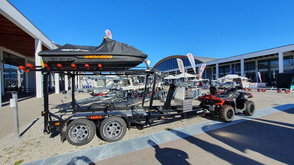 harbeck fahrradanhänger Harbeck Anhänger für Jetski – Marina Wassersport GmbH