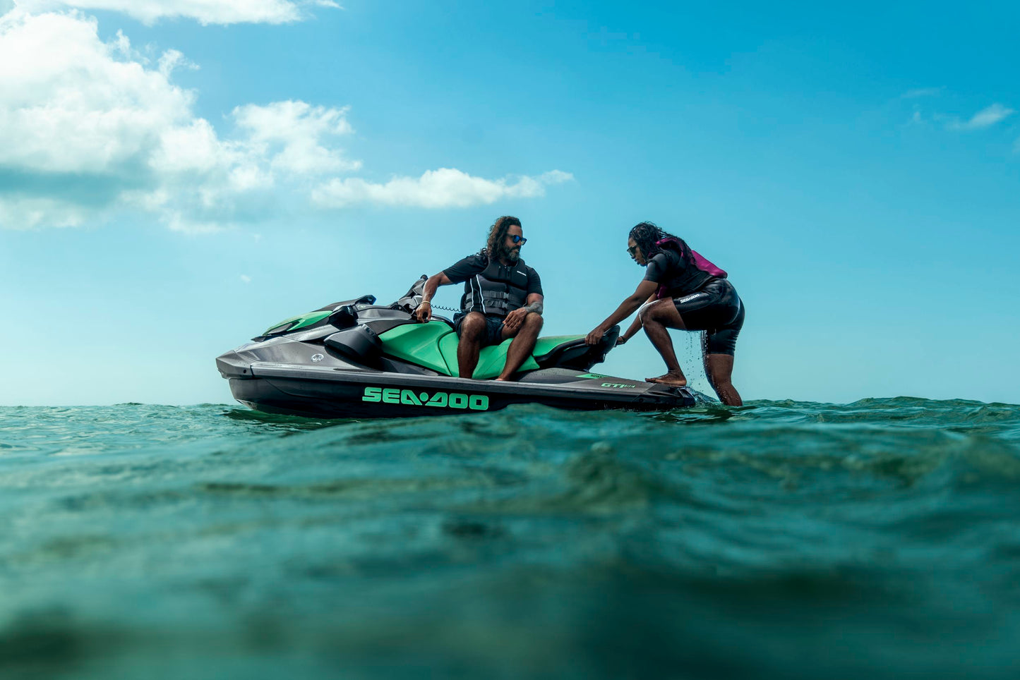 SeaDoo GTI SE 170 Audio iDF Jetski Modell 2026 - Laguna Green