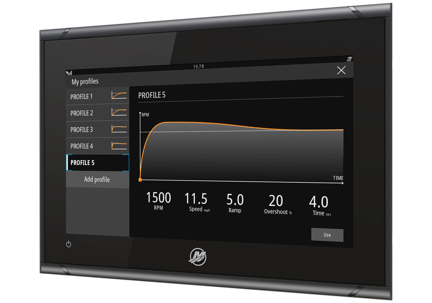 Mercury VesselView 903 mit VesselView Link – 9" Multifunktionsdisplay, Single‑Engine‑Kit (8M0129543)