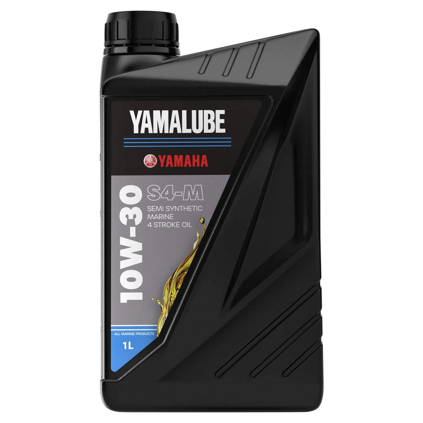 Yamalube Marine 10W-30 Teilsynthetisches Motoröl (S4-M) 1 Liter