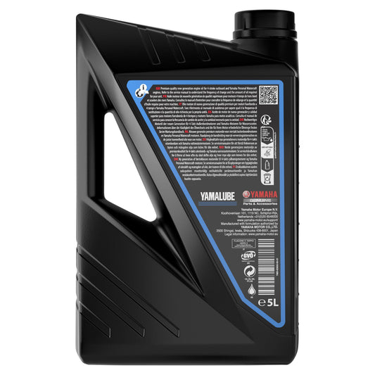 Yamalube Marine 10W-30 Teilsynthetisches Motoröl (S4-M) 5 Liter