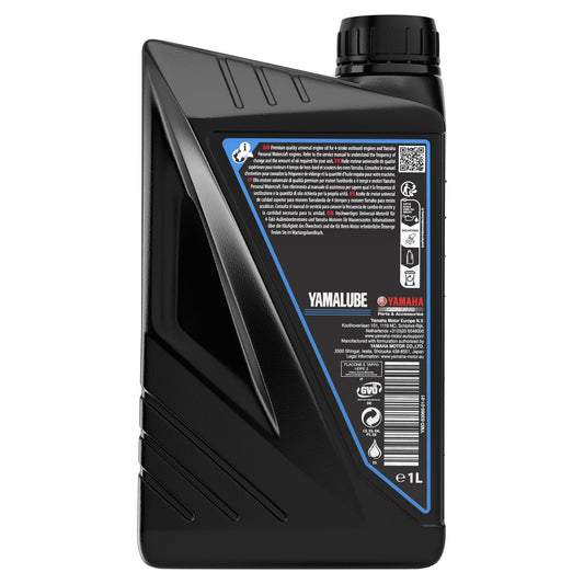 Yamalube Marine 10W-40 Teilsynthetisches Motoröl (S4-M) 1 Liter