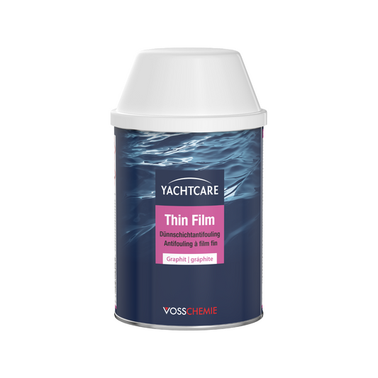 Yachtcare Thin Film Antifouling – Dünnschichtiges Hartantifouling, graphit matt (0,75 l)